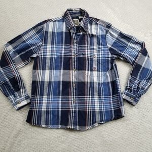 Rough Stock Panhandle Slim sz S button down plaid flannel